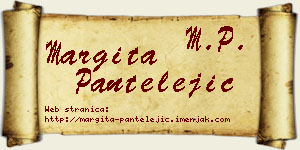 Margita Pantelejić vizit kartica